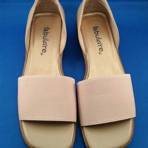 Fabulaire Flats Natural/Beige Size 7